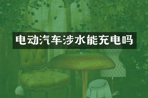 电动汽车涉水能充电吗