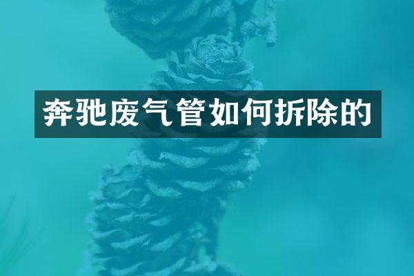 奔驰废气管如何拆除的