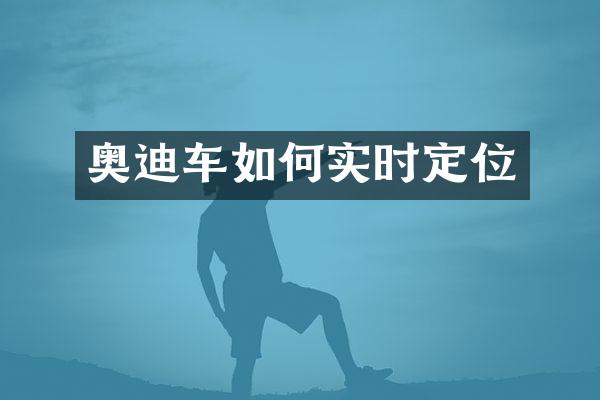 奥迪车如何实时定位