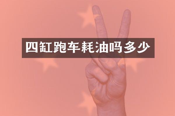 四缸跑车耗油吗多少