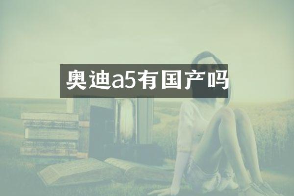 奥迪a5有国产吗