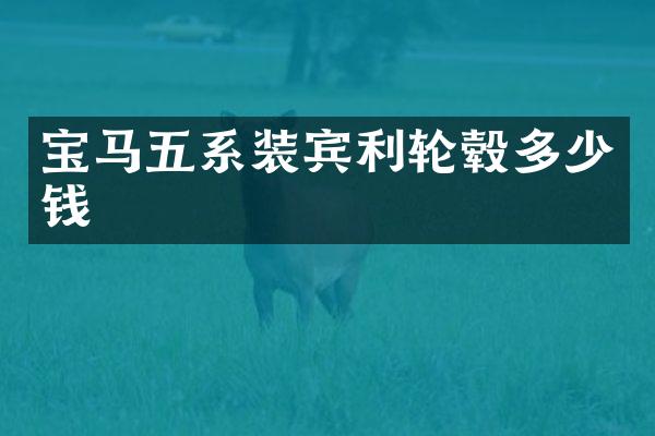 宝马五系装宾利轮毂多少钱
