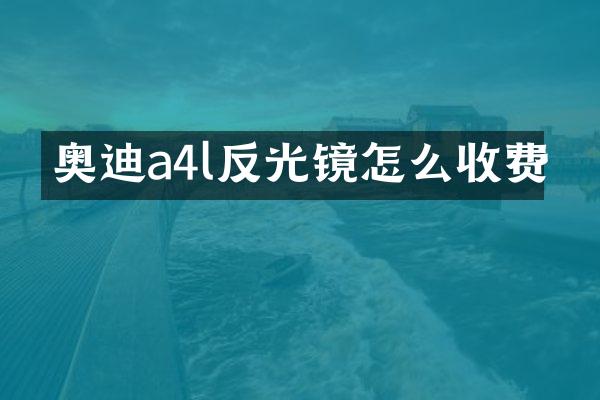 奥迪a4l反光镜怎么收费