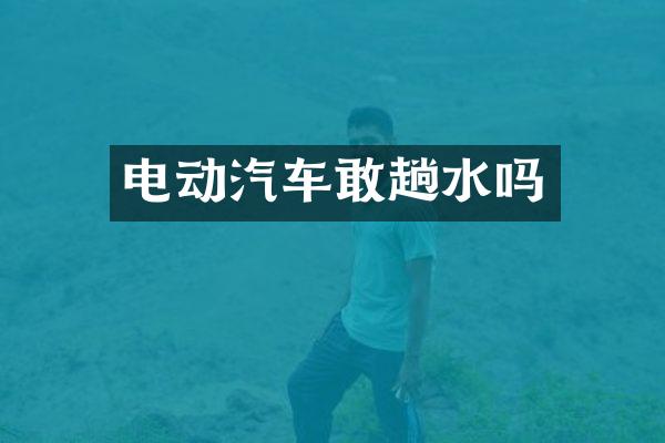 电动汽车敢趟水吗