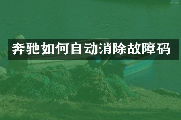 奔驰如何自动消除故障码