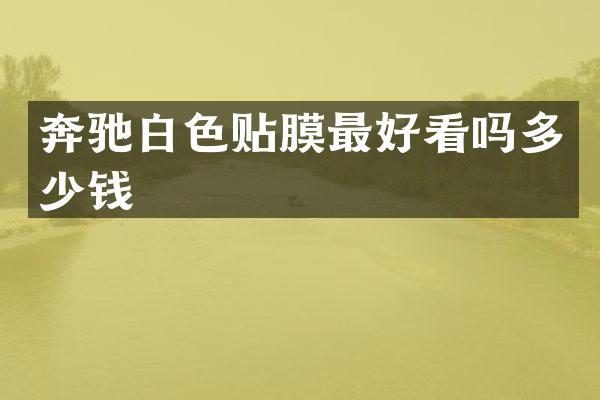 奔驰白色贴膜最好看吗多少钱