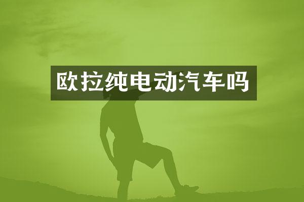 欧拉纯电动汽车吗