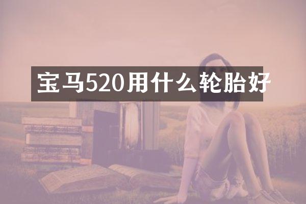 宝马520用什么轮胎好