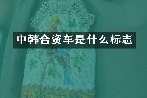 中韩合资车是什么标志