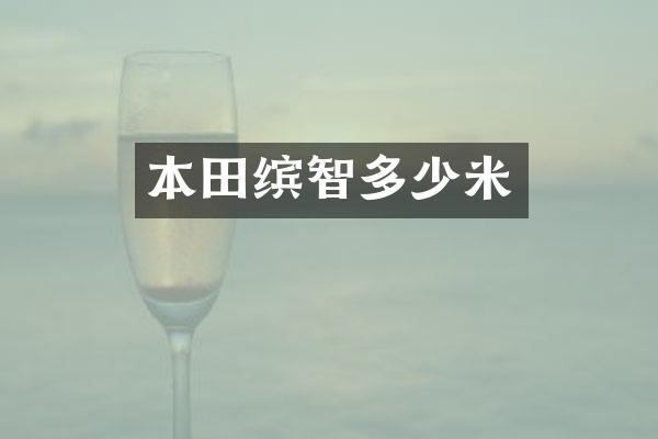 本田缤智多少米