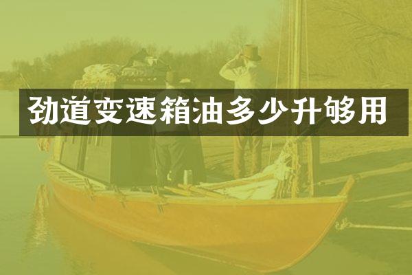 劲道变速箱油多少升够用