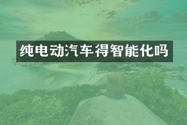 纯电动汽车得智能化吗
