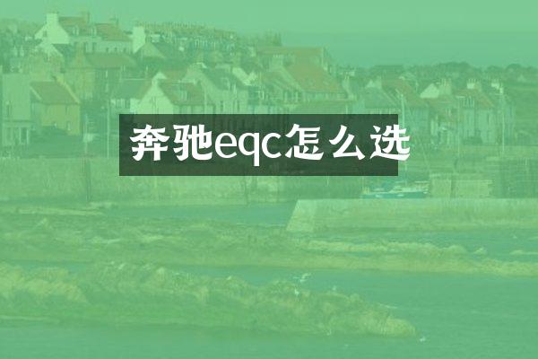 奔驰eqc怎么选