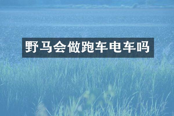 野马会做跑车电车吗