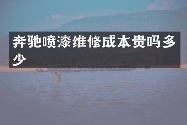 奔驰喷漆维修成本贵吗多少