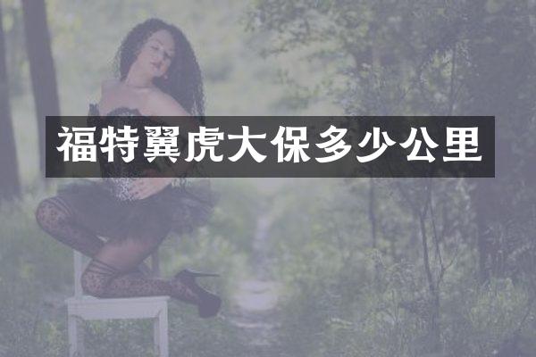 福特翼虎大保多少公里