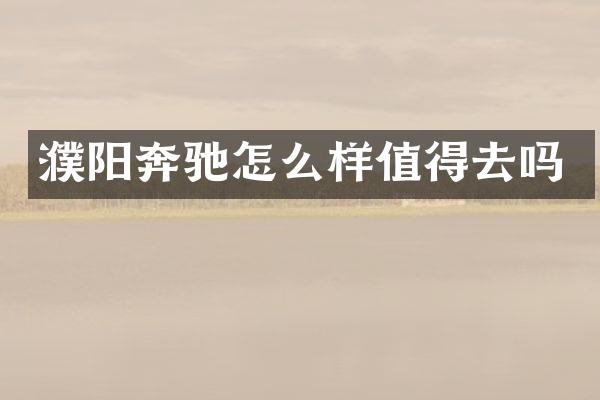 濮阳奔驰怎么样值得去吗