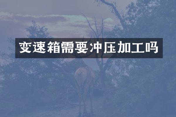 变速箱需要冲压加工吗