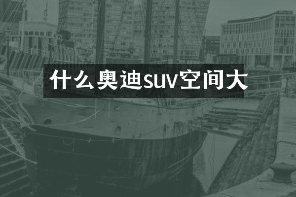 什么奥迪suv空间大