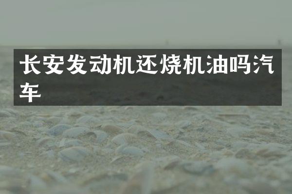 长安发动机还烧机油吗汽车