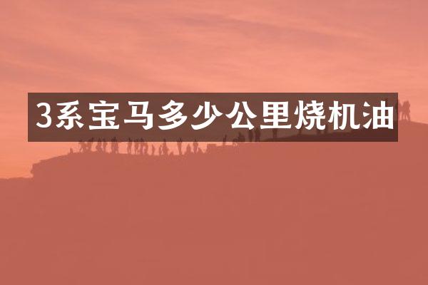 3系宝马多少公里烧机油