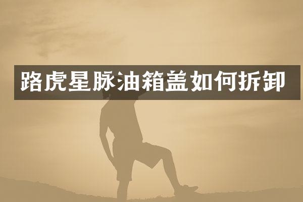 路虎星脉油箱盖如何拆卸