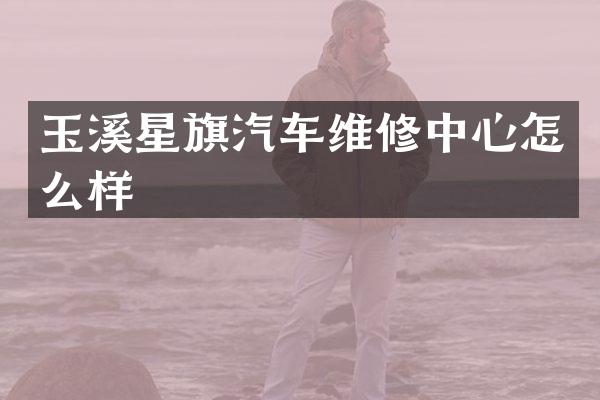 玉溪星旗汽车维修中心怎么样