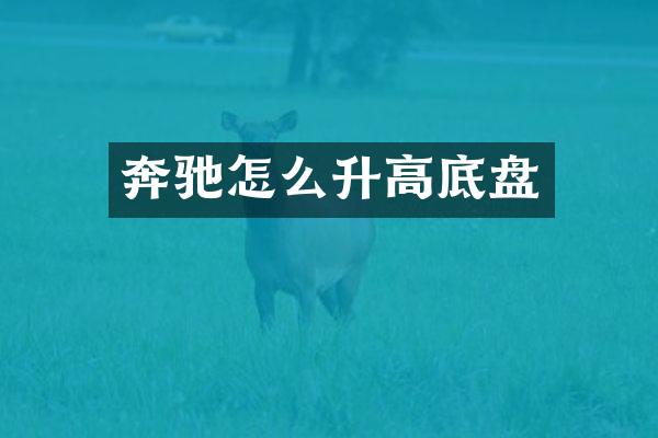 奔驰怎么升高底盘