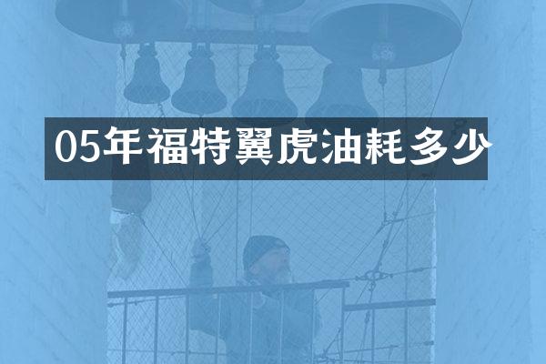05年福特翼虎油耗多少