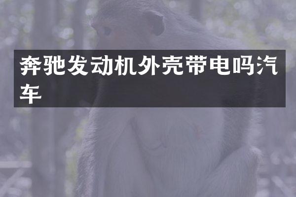 奔驰发动机外壳带电吗汽车