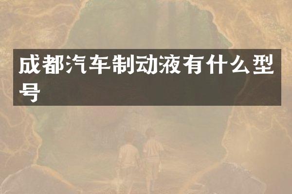 成都汽车制动液有什么型号