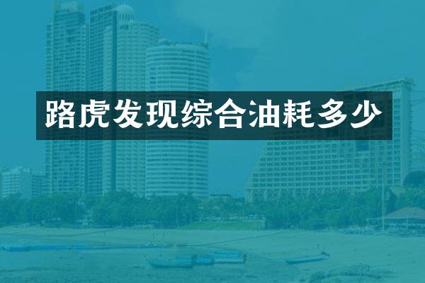 路虎发现综合油耗多少