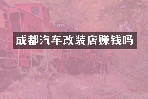 成都汽车改装店赚钱吗