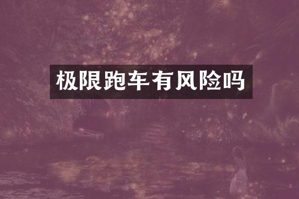 极限跑车有风险吗