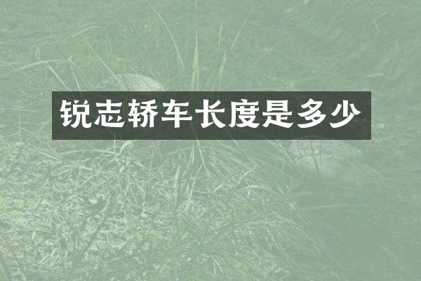 锐志轿车长度是多少