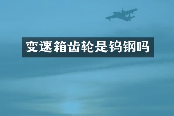 变速箱齿轮是钨钢吗