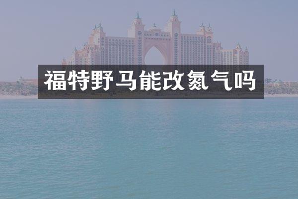 福特野马能改氮气吗