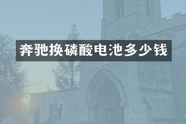 奔驰换磷酸电池多少钱
