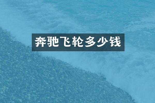 奔驰飞轮多少钱