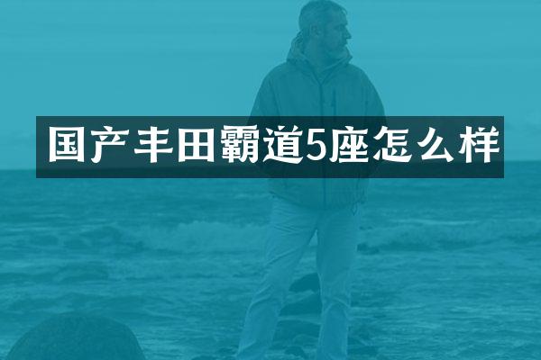 国产丰田霸道5座怎么样