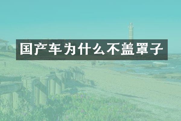 国产车为什么不盖罩子