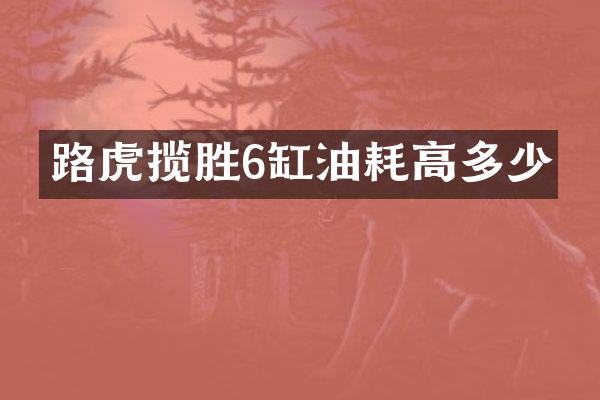 路虎揽胜6缸油耗高多少