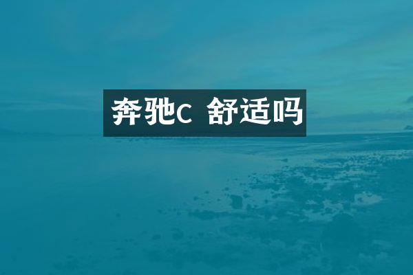 奔驰c 舒适吗