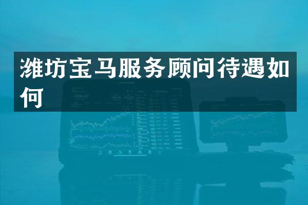 潍坊宝马服务顾问待遇如何