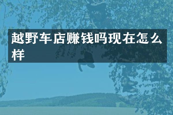 越野车店赚钱吗现在怎么样