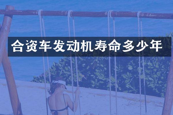 合资车发动机寿命多少年