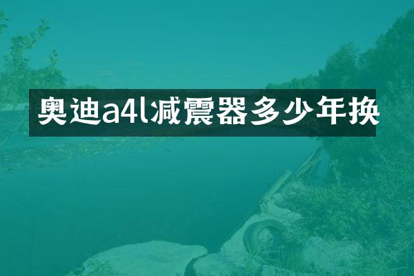 奥迪a4l减震器多少年换