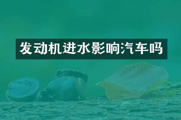 发动机进水影响汽车吗