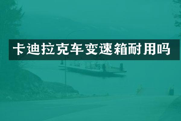 卡迪拉克车变速箱耐用吗