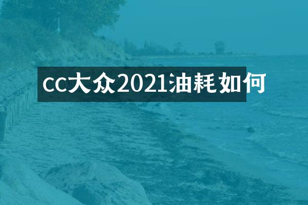 cc大众2021油耗如何